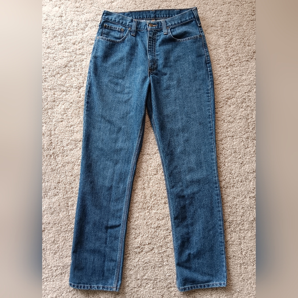 Carhartt Relaxed Fit Blue Jeans Men's 33x35